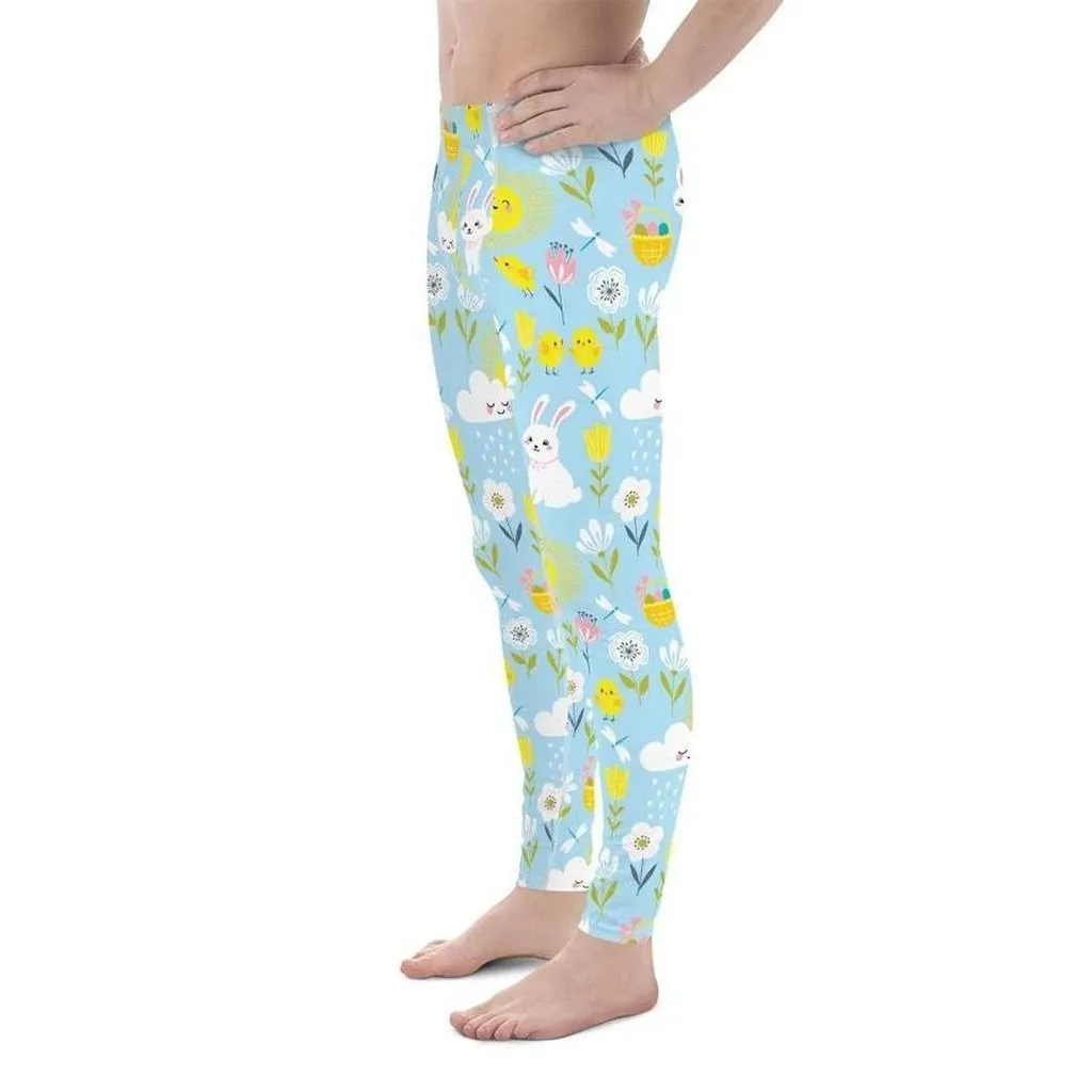 Easter Cute Pattern Men's Leggings