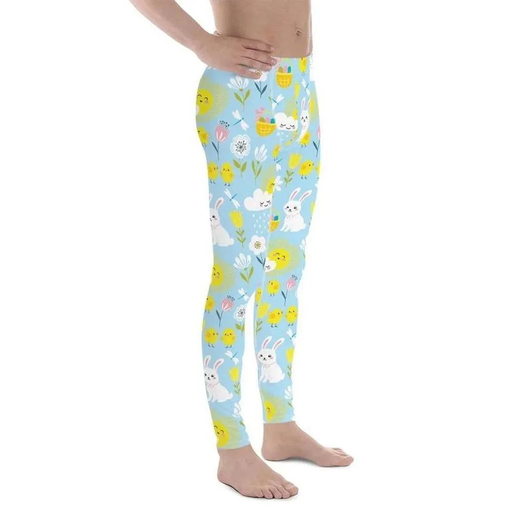 Easter Cute Pattern Men's Leggings