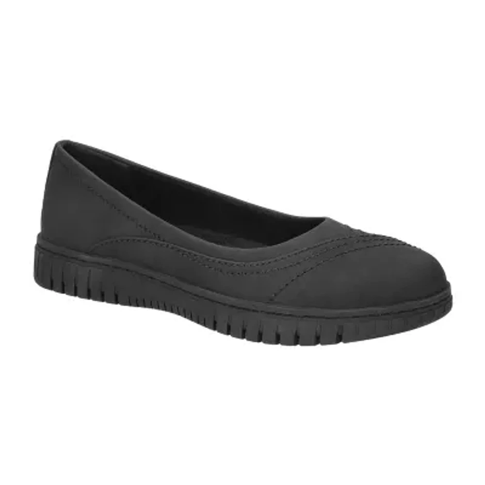 Easy Street Womens Cosma Ballet Flats