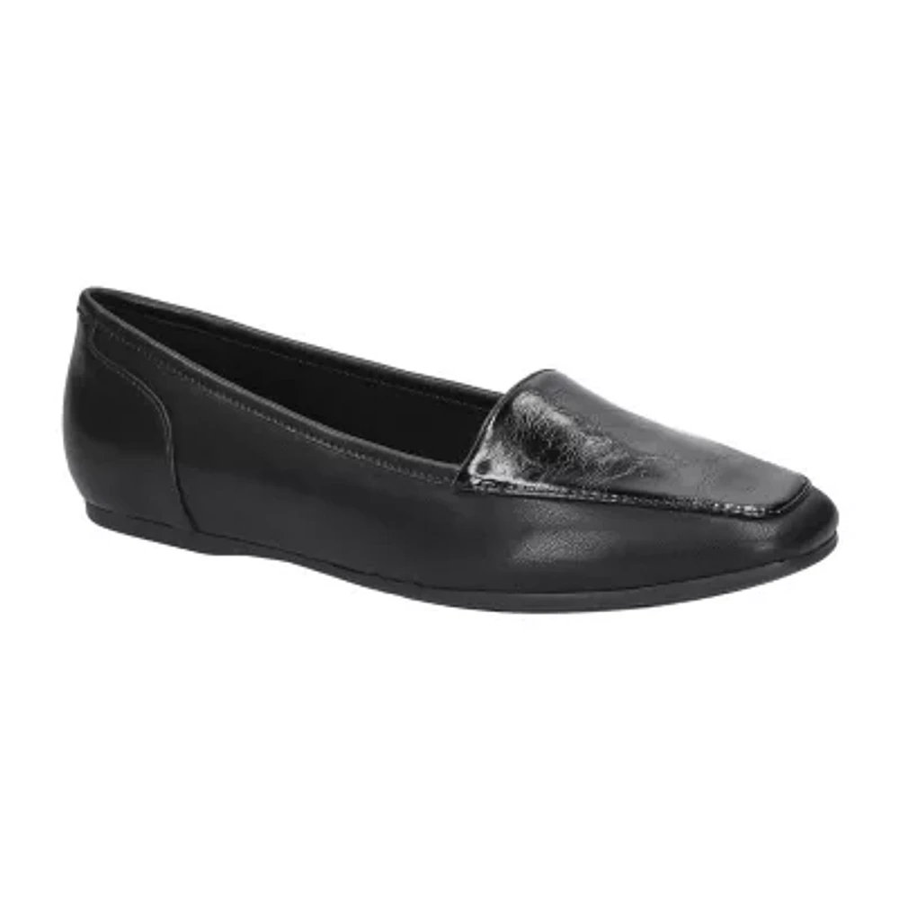 Easy Street Womens Thrill Ballet Flats