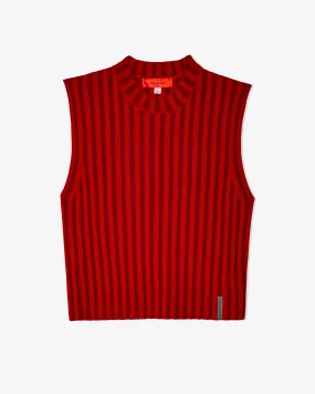 Eckhaus Latta - Women's Keyboard Vest - (Ruby)