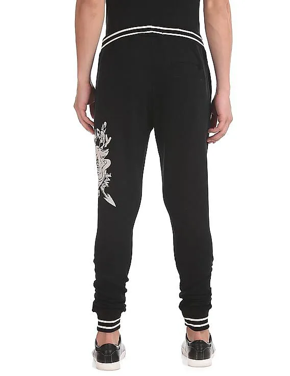 Ed Hardy Slim Fit Printed Joggers