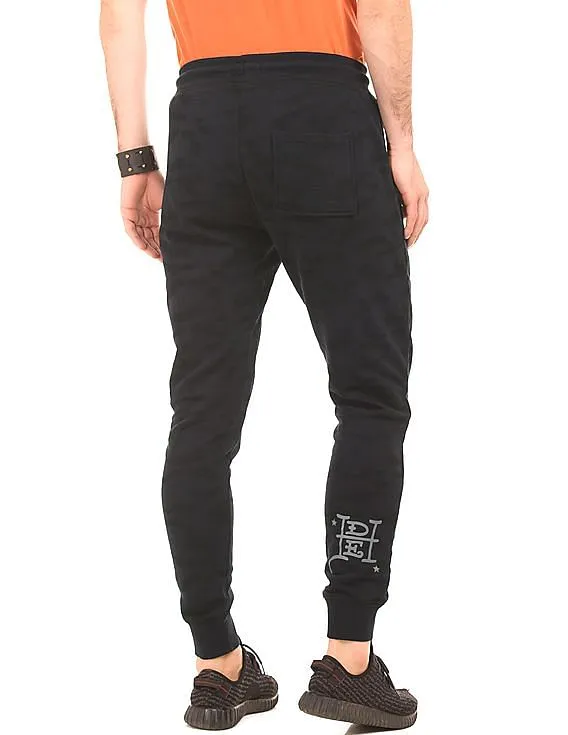 Ed Hardy Tonal Print Regular Fit Joggers