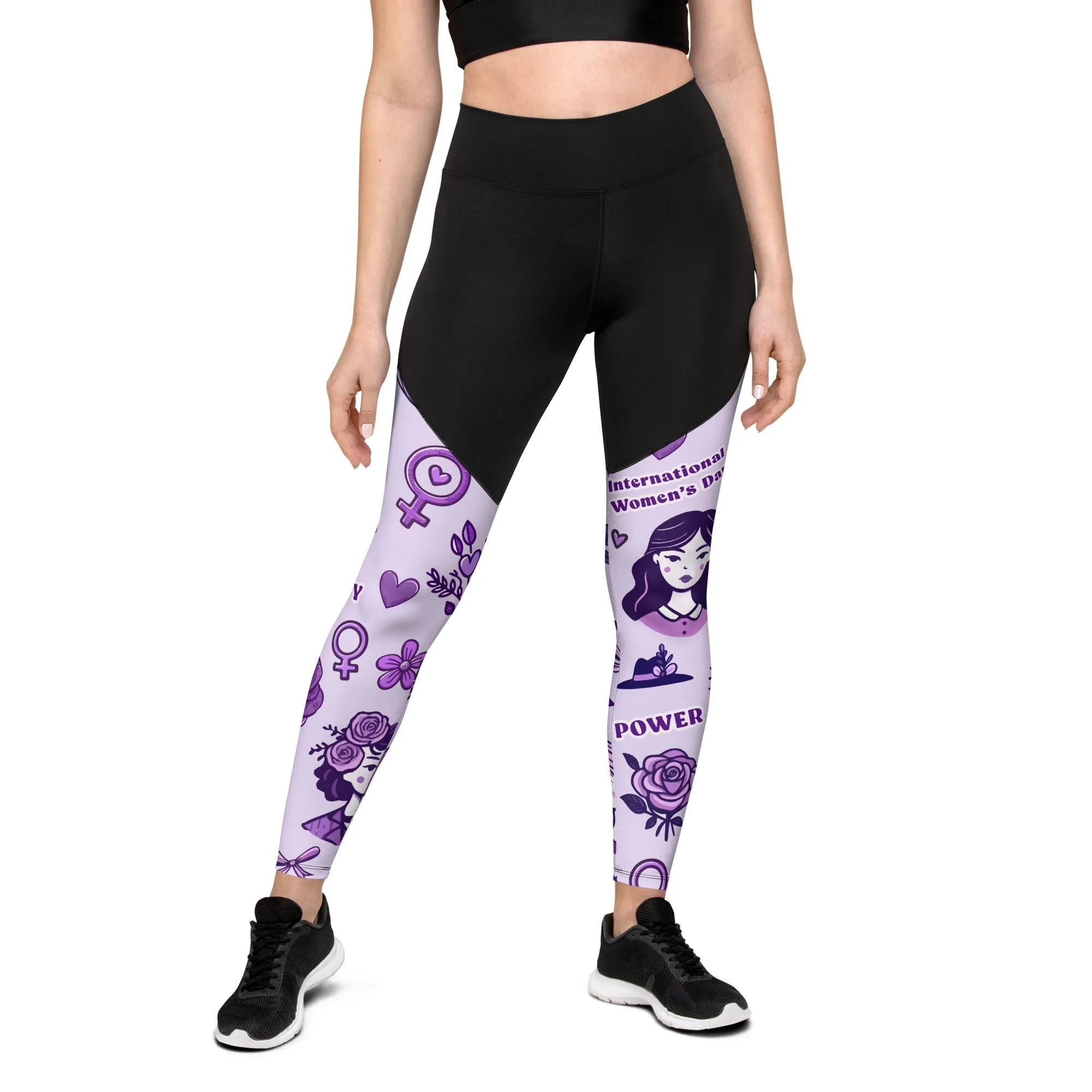 Empowered Women Compression Leggings