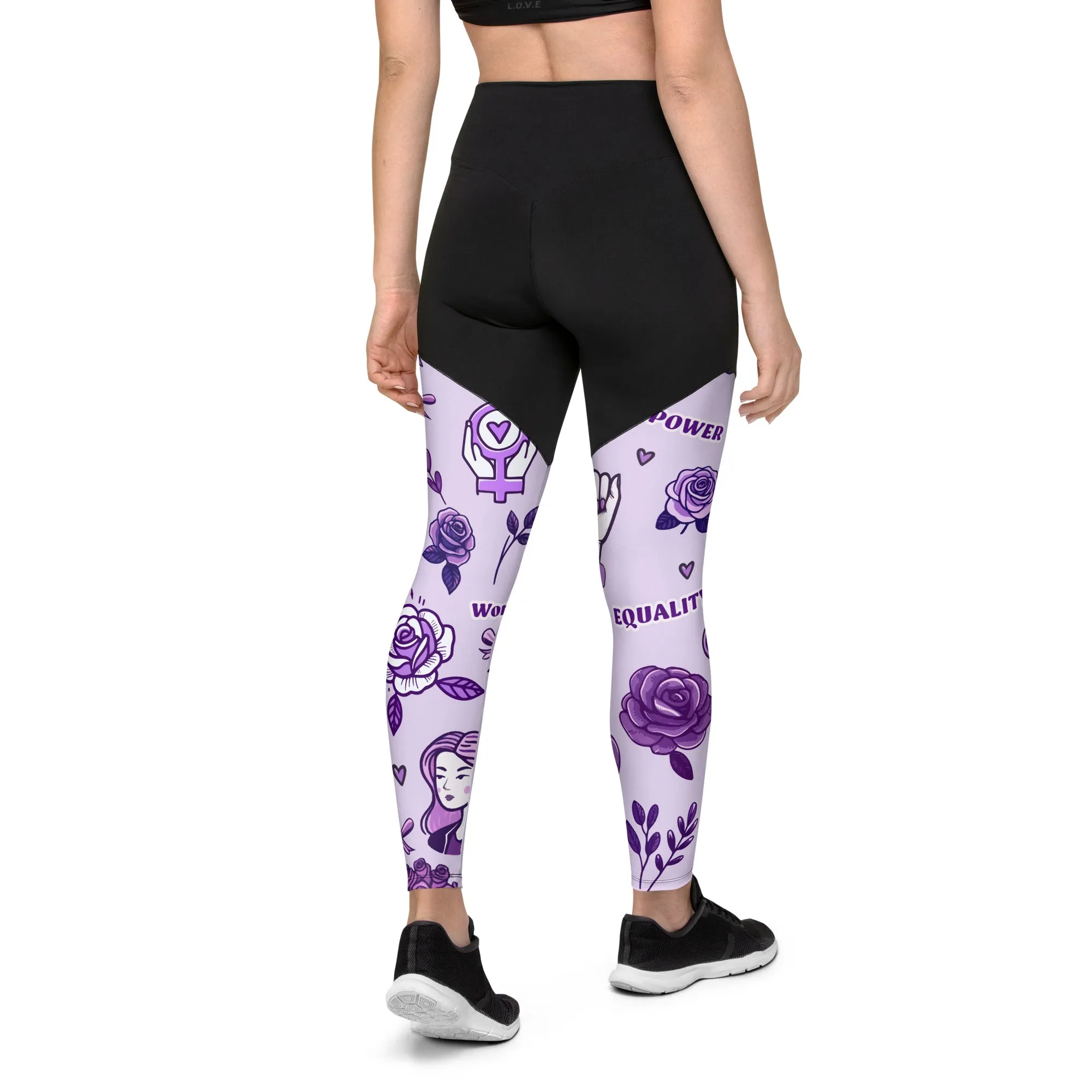 Empowered Women Compression Leggings