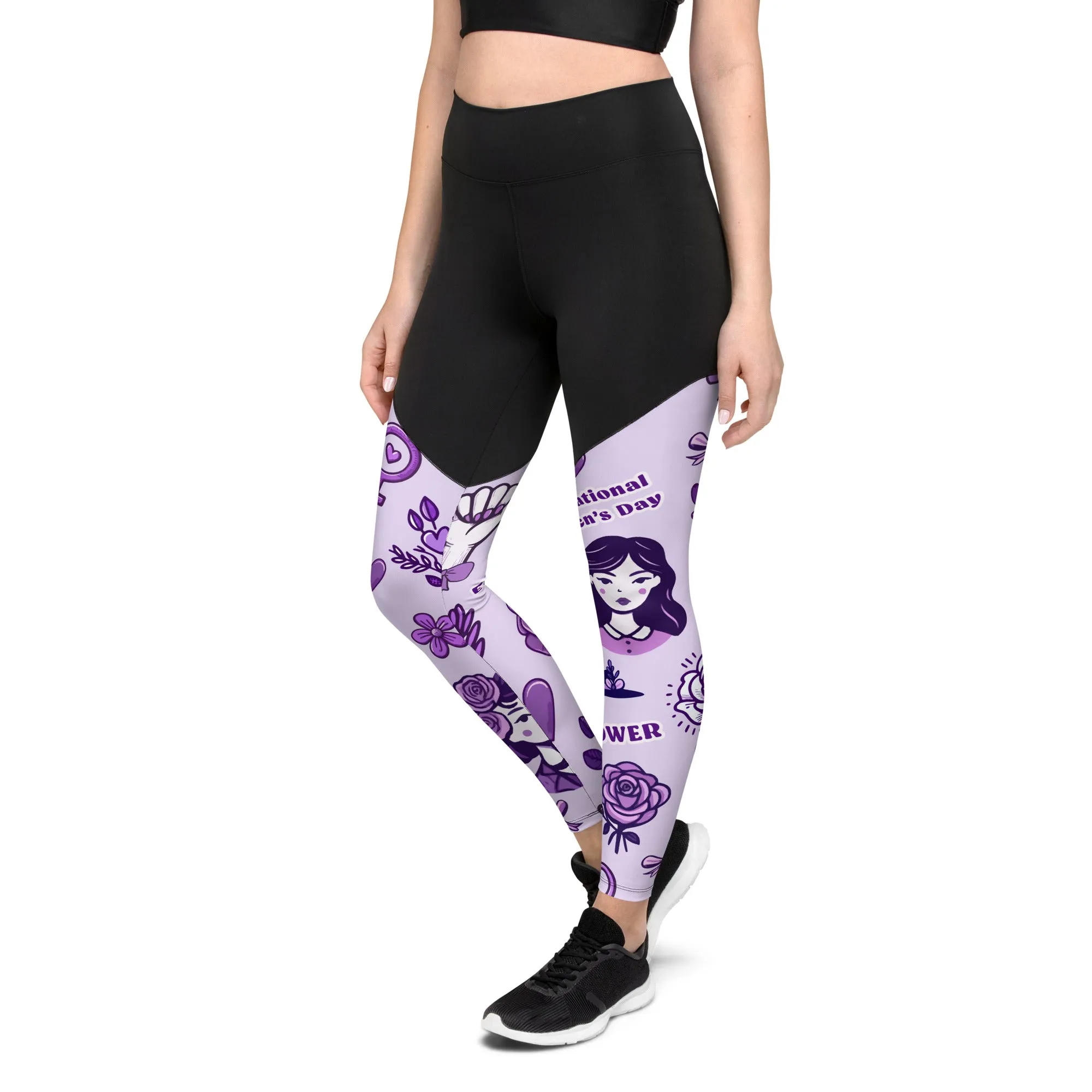 Empowered Women Compression Leggings