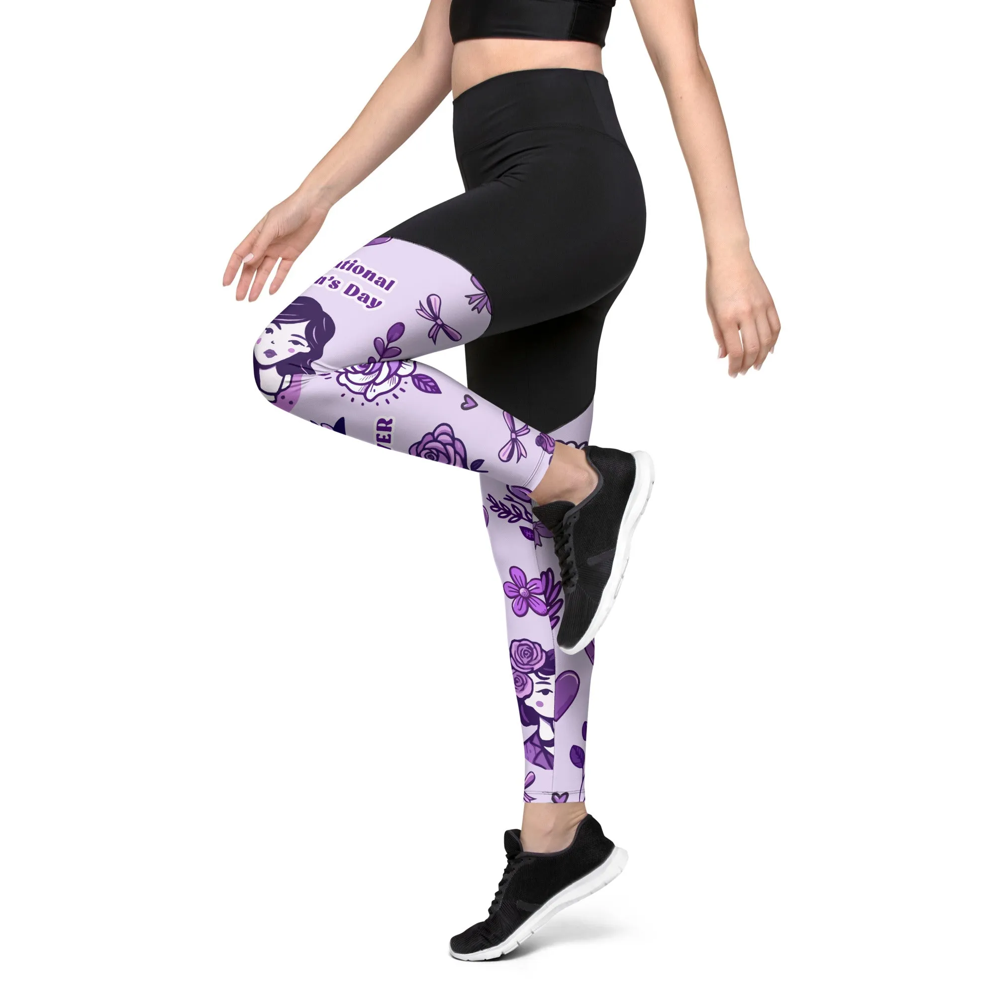 Empowered Women Compression Leggings