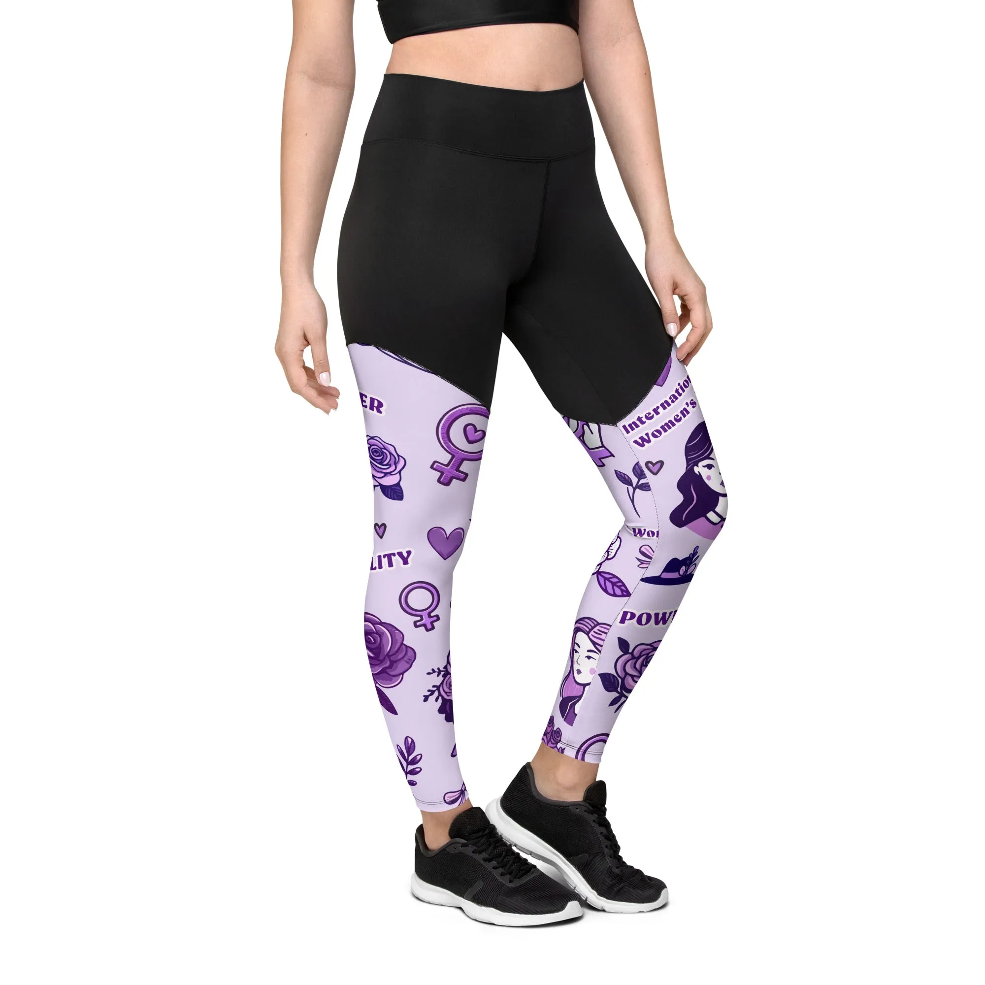 Empowered Women Compression Leggings