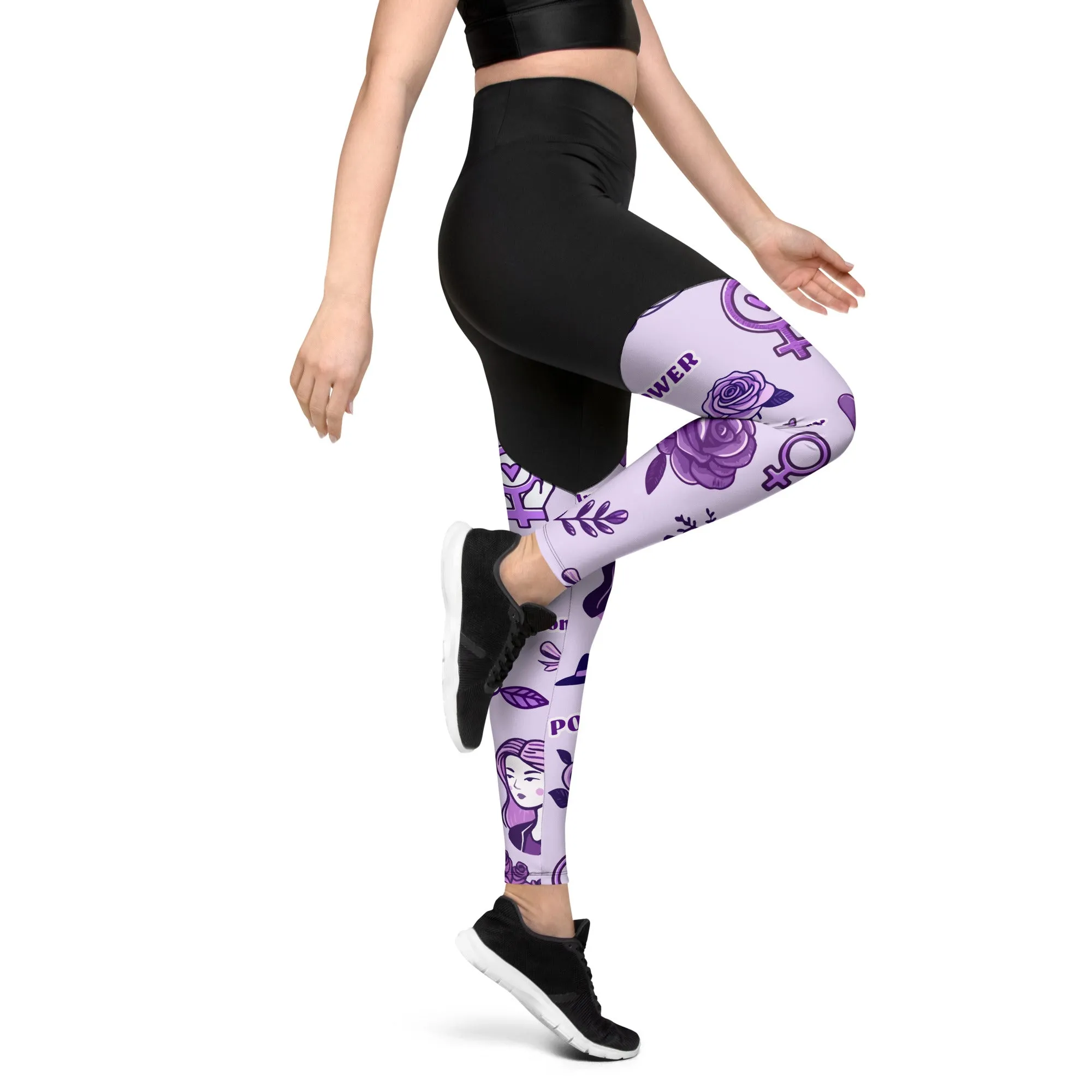 Empowered Women Compression Leggings