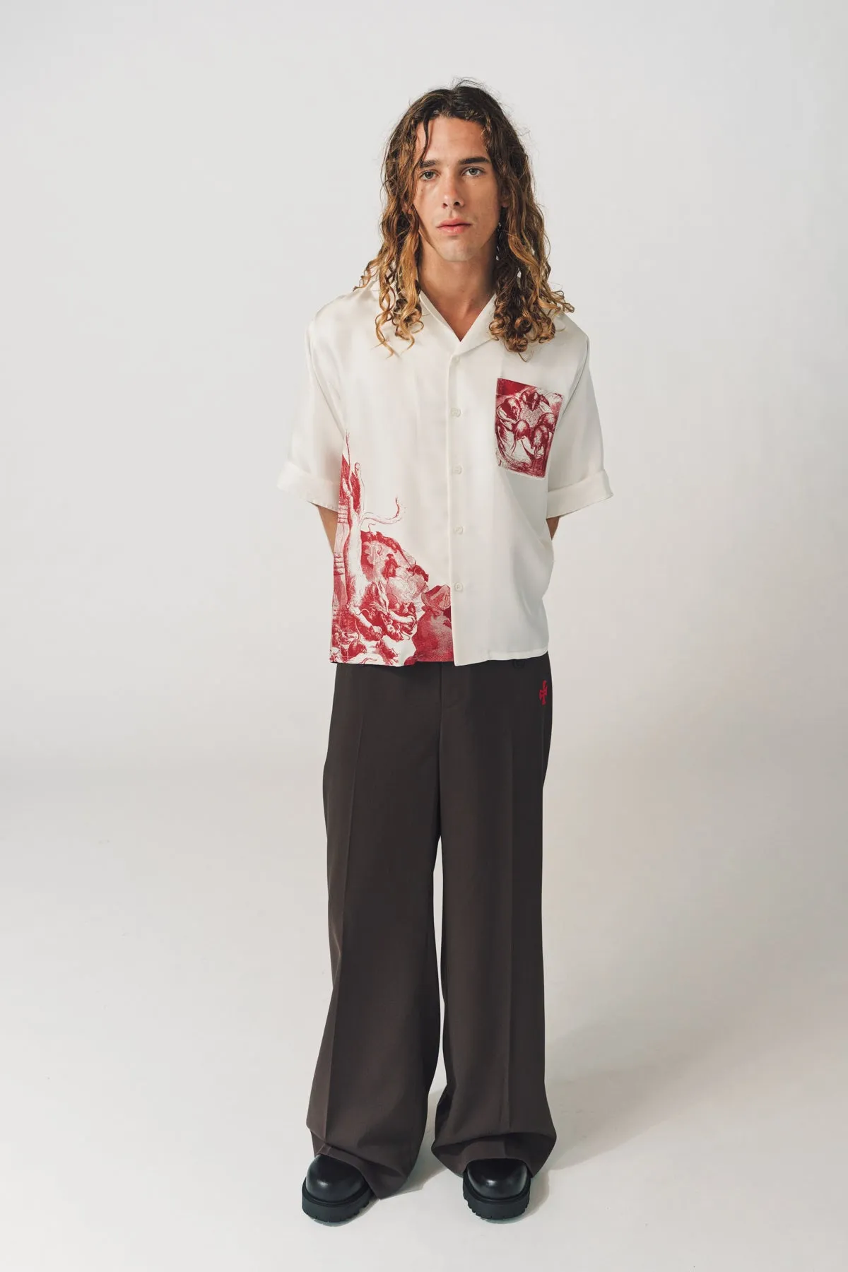 ENFANTS RICHES DPRIMS | WIDE LEG SCOUT TROUSERS