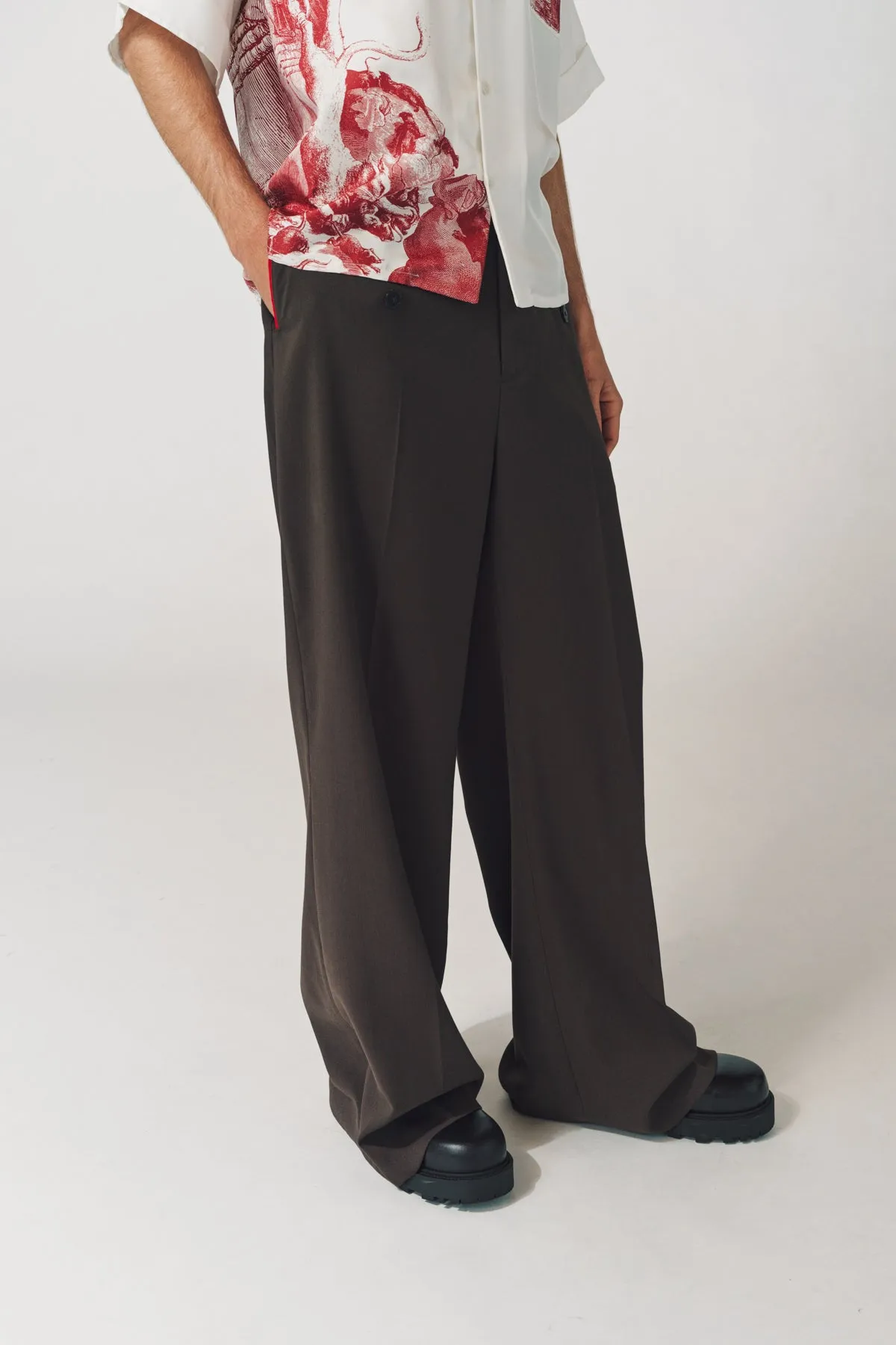 ENFANTS RICHES DPRIMS | WIDE LEG SCOUT TROUSERS