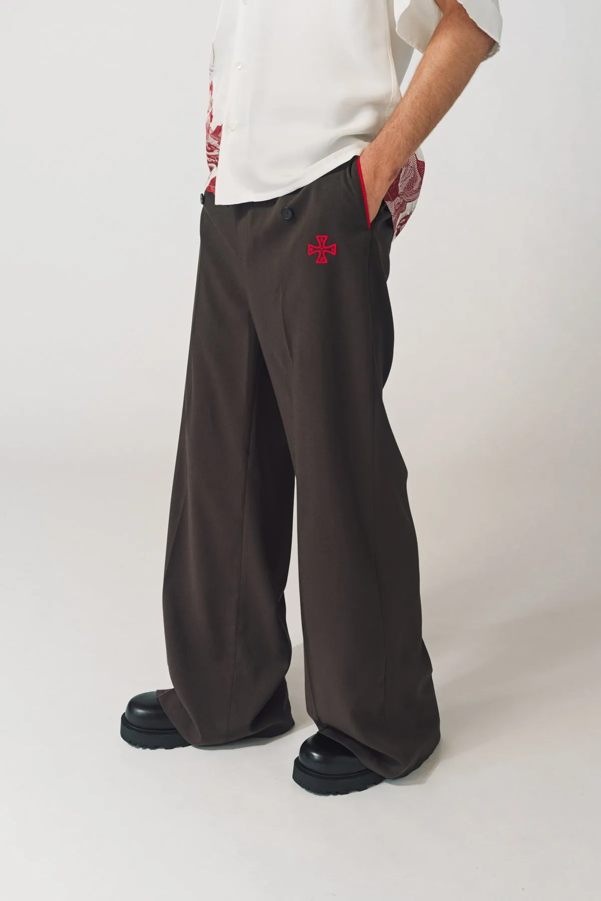 ENFANTS RICHES DPRIMS | WIDE LEG SCOUT TROUSERS