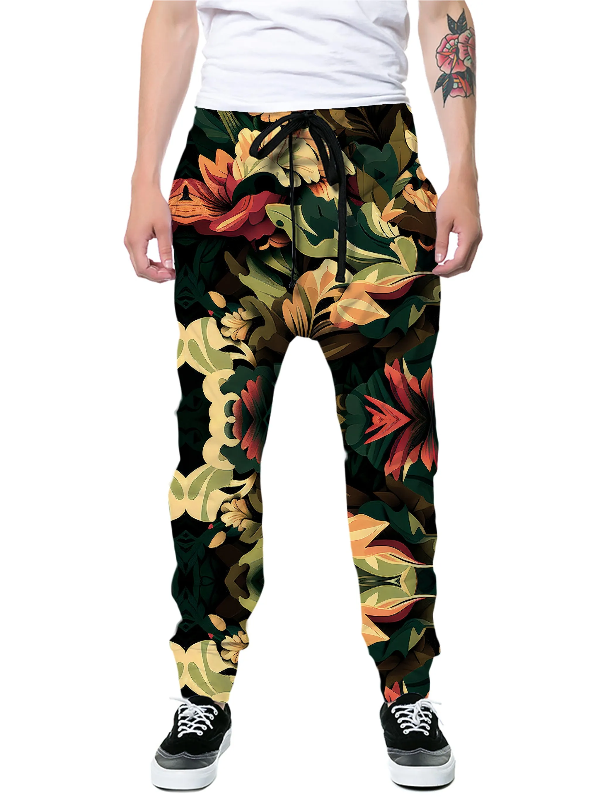 Floral Camo T-Shirt and Joggers Combo