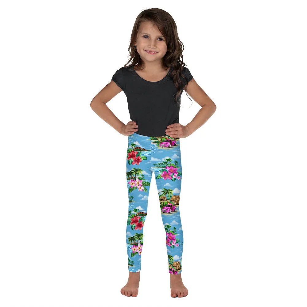 Floral Island Kid's Leggings