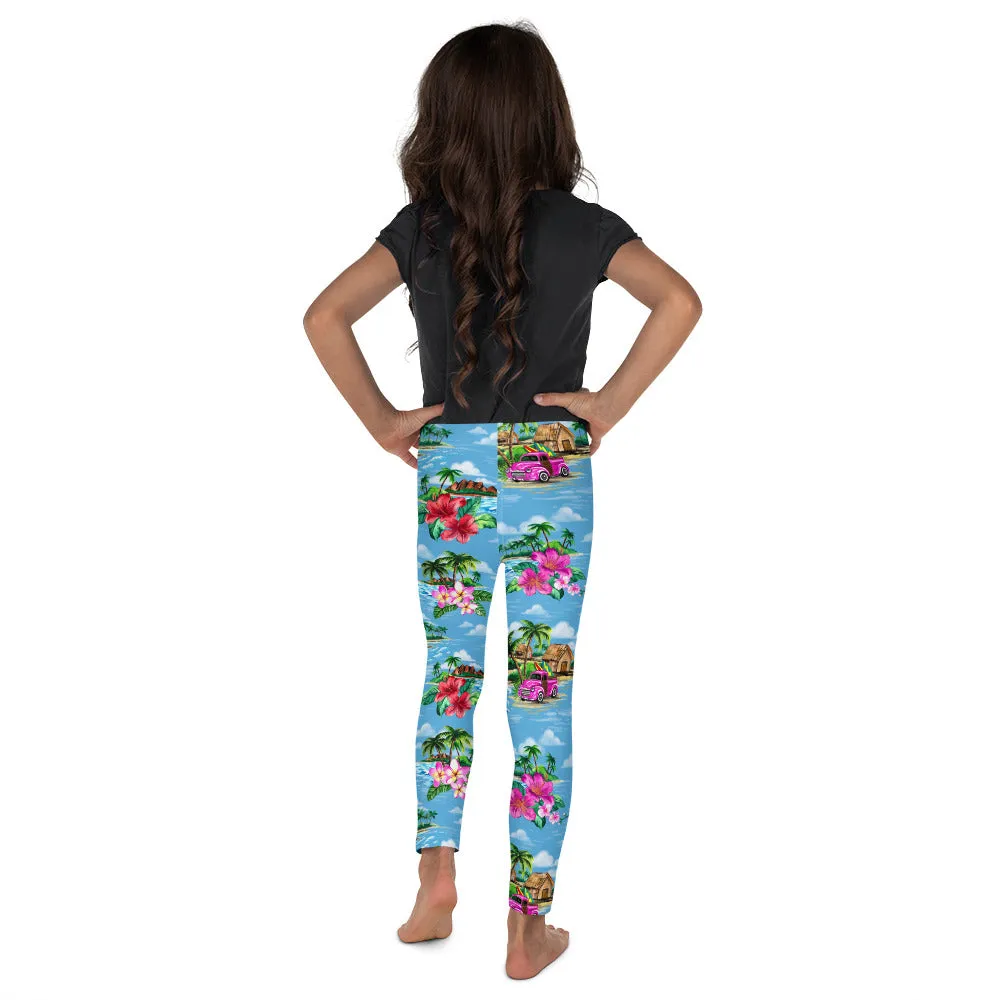 Floral Island Kid's Leggings