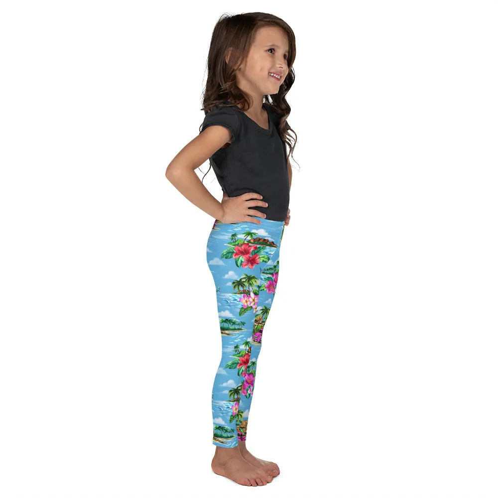 Floral Island Kid's Leggings