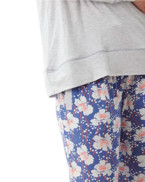 Florence Broadhurst - Long Ski Pj Set - Spotted Floral