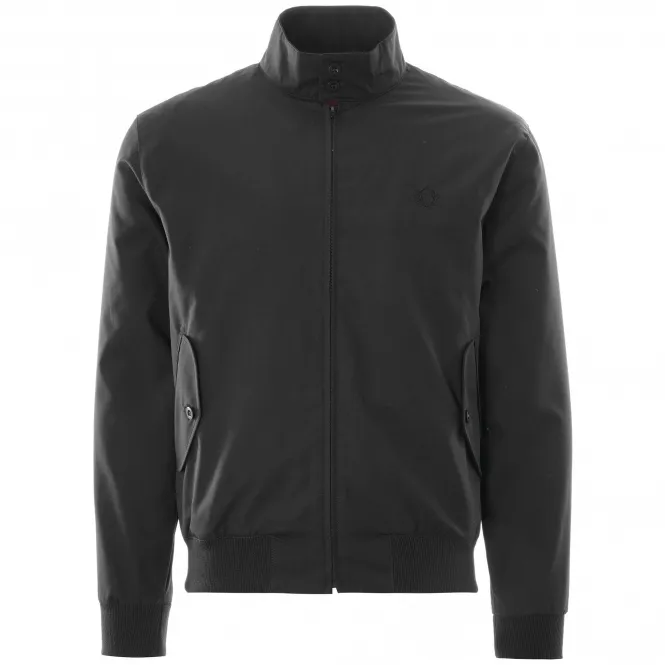 Fred Perry Reissues Made In England Harrington Jacket - Black