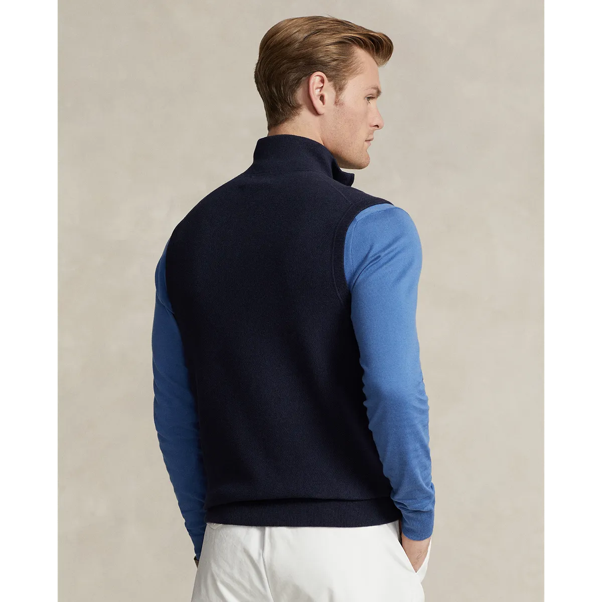 Full Zip Sweater Vest