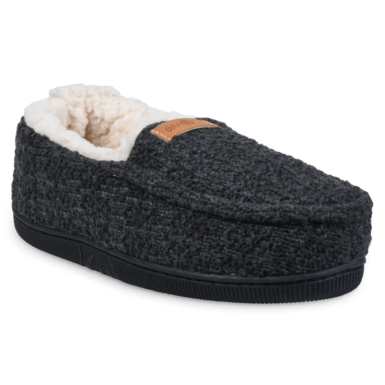 Gaahuu Faux Wool Mocassin Slipper for Women