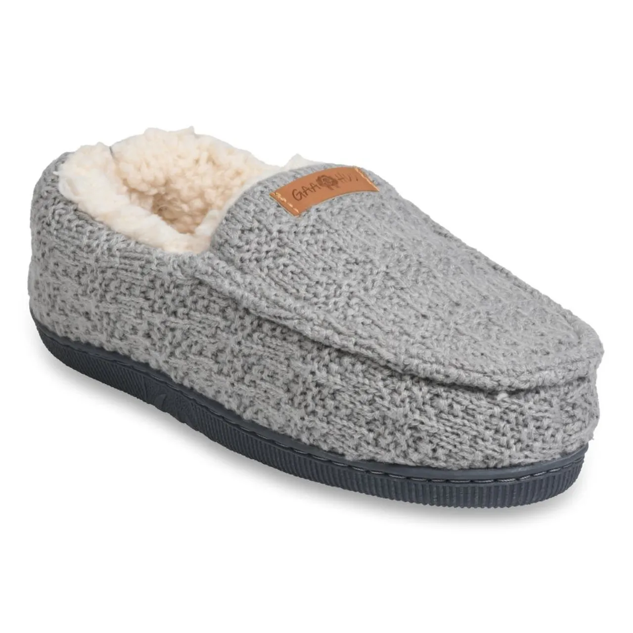 Gaahuu Faux Wool Mocassin Slipper for Women