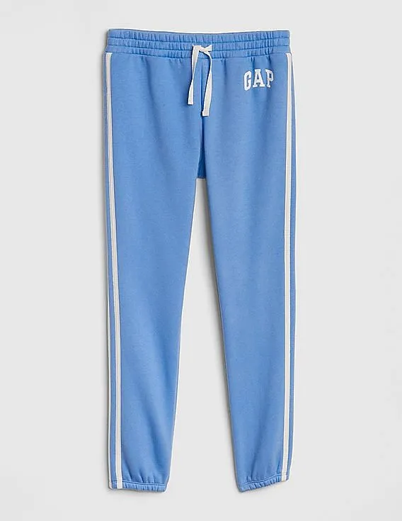 GAP Girls Blue Logo Joggers