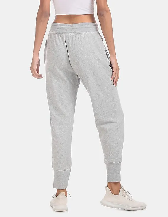 GAP Grey Brand Logo Knit Joggers