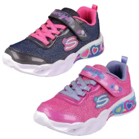 Girls Skechers Light Up Trainers - Shimmer Spells 302304