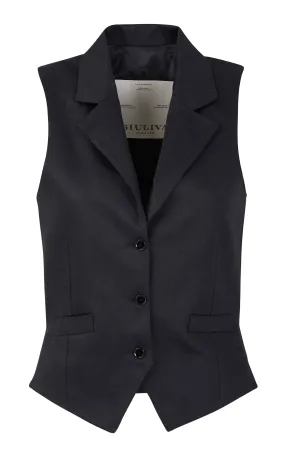 Giuliva Heritage Blake Vest in Linen