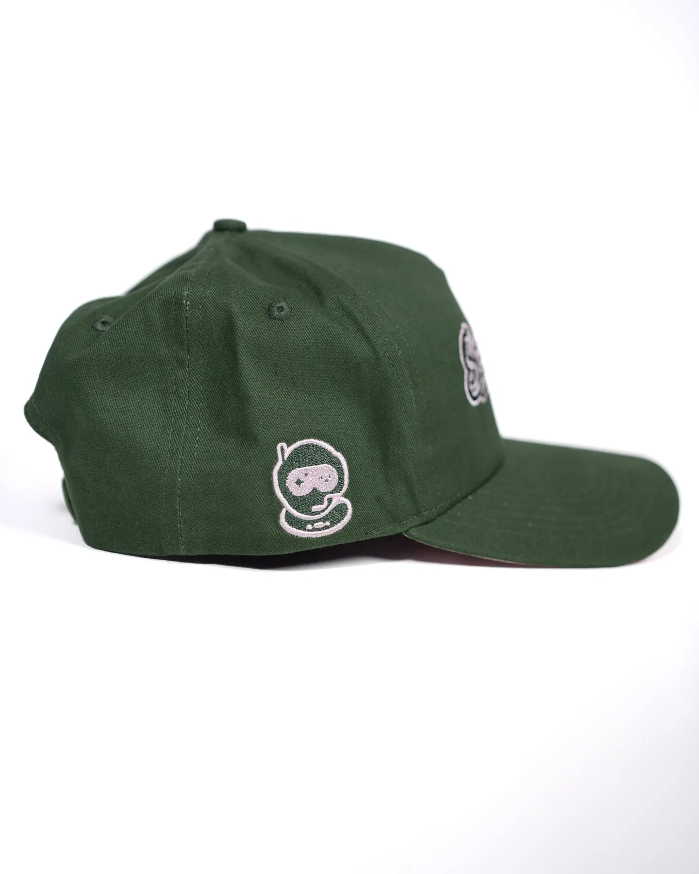 Green and Pink Baseball Hat