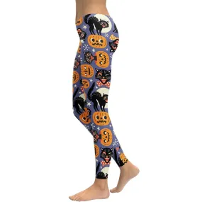 Halloween Print Leggings