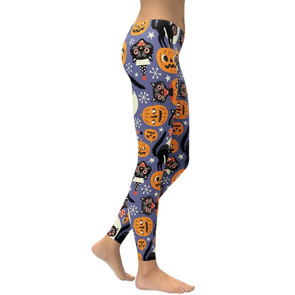 Halloween Print Leggings