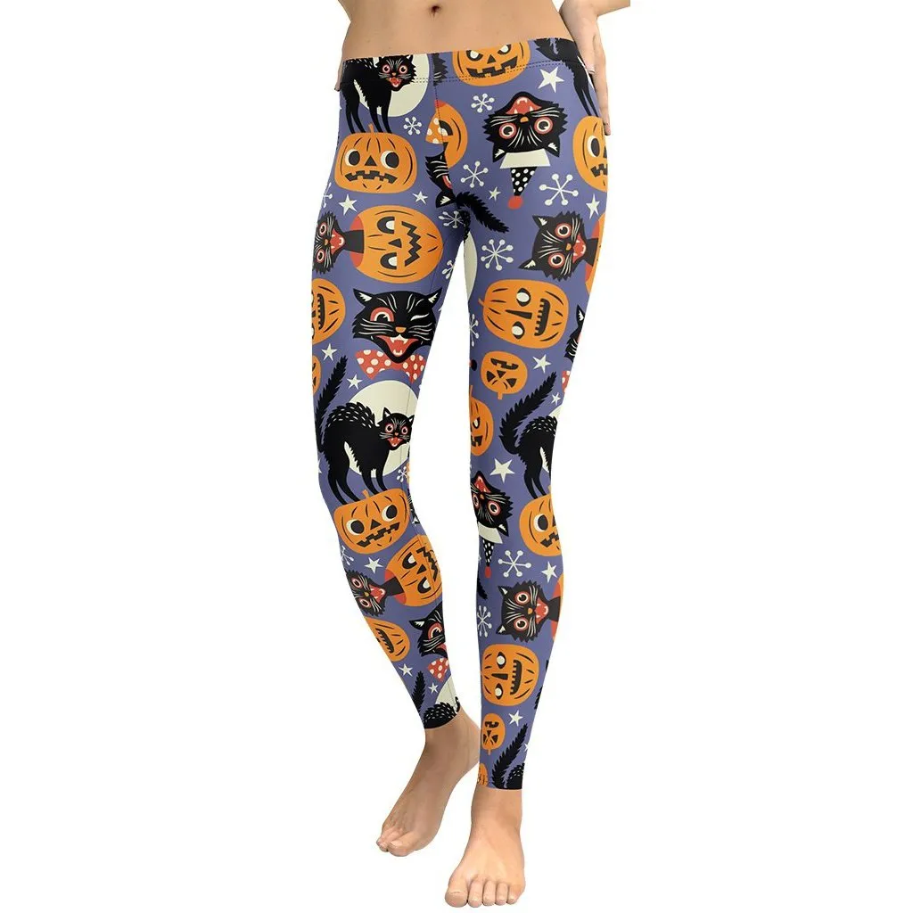 Halloween Print Leggings