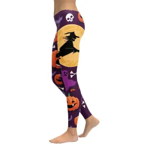 Halloween Witch Leggings