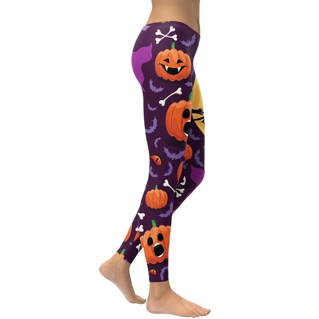 Halloween Witch Leggings