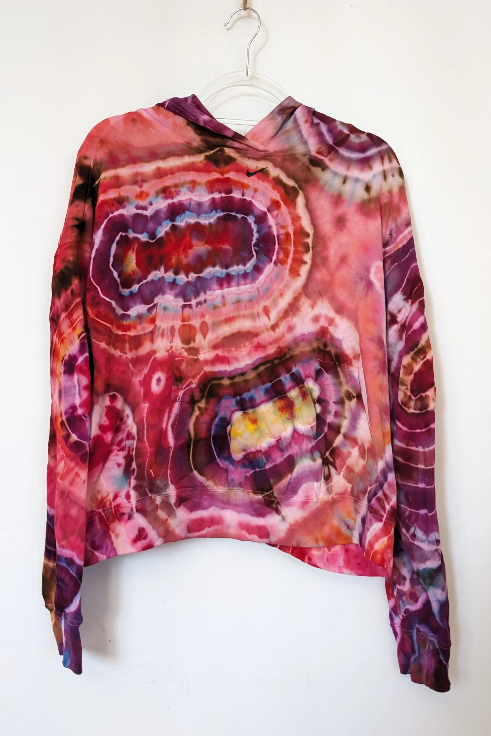 Handmade Tie Dyed Hoodie | Women's Medium