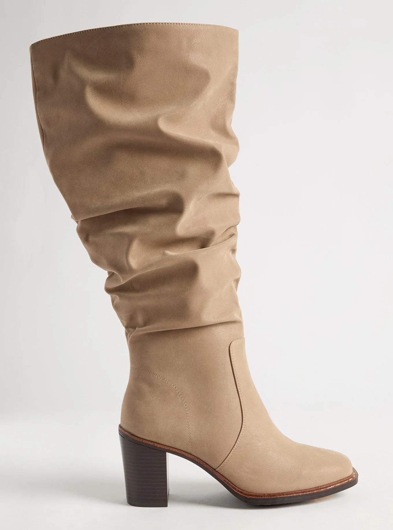 Heeled Slouch Boot (WW)