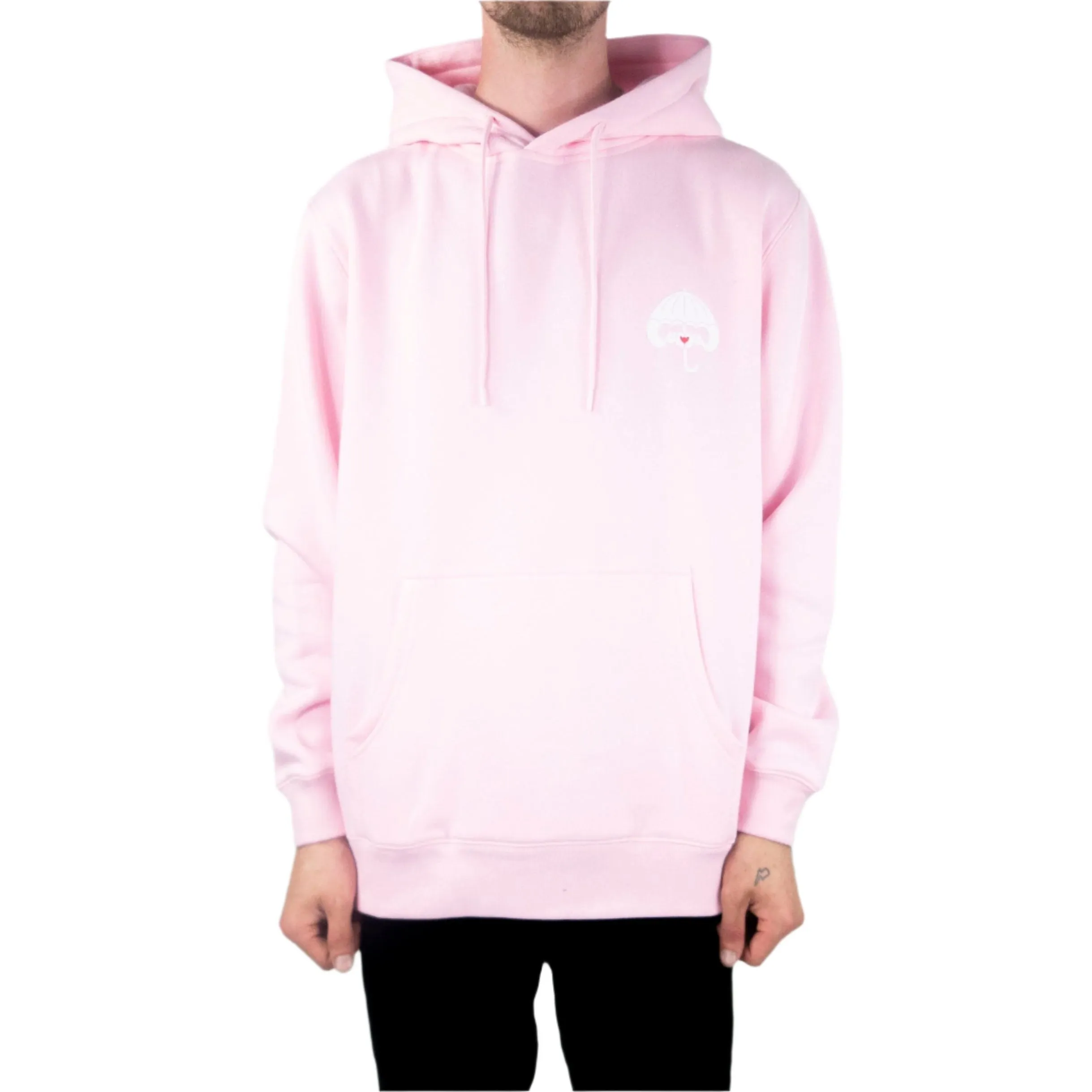 Helas Luvu Hoodie - Light Pink exclusive at Remix