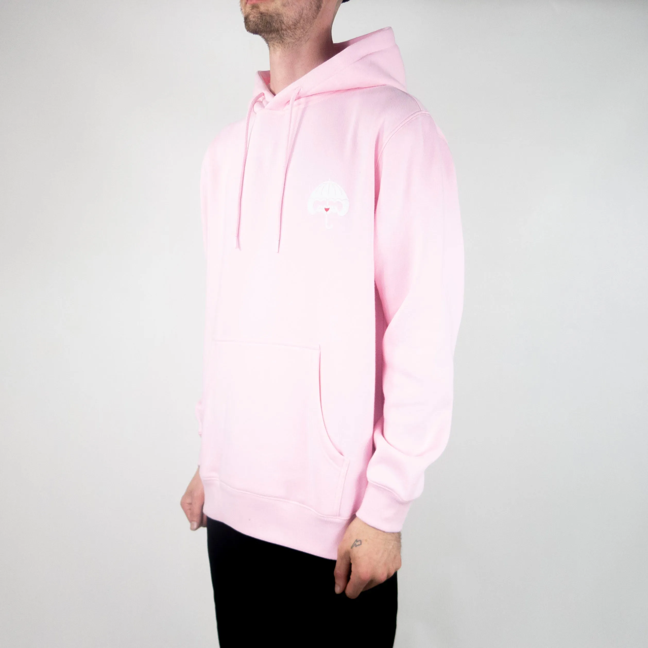 Helas Luvu Hoodie - Light Pink exclusive at Remix