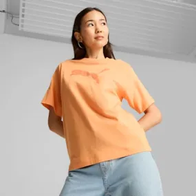 HER Women's Graphic Tee | Bright Melon | PUMA Shop All Puma | PUMA 