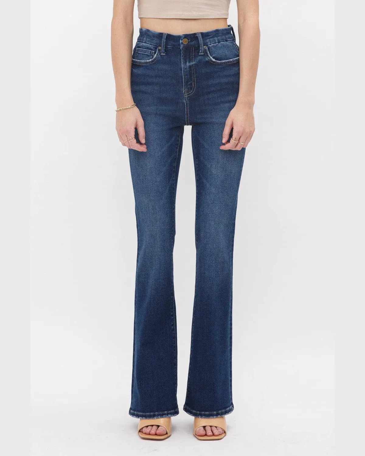 High Rise Bootcut Jeans