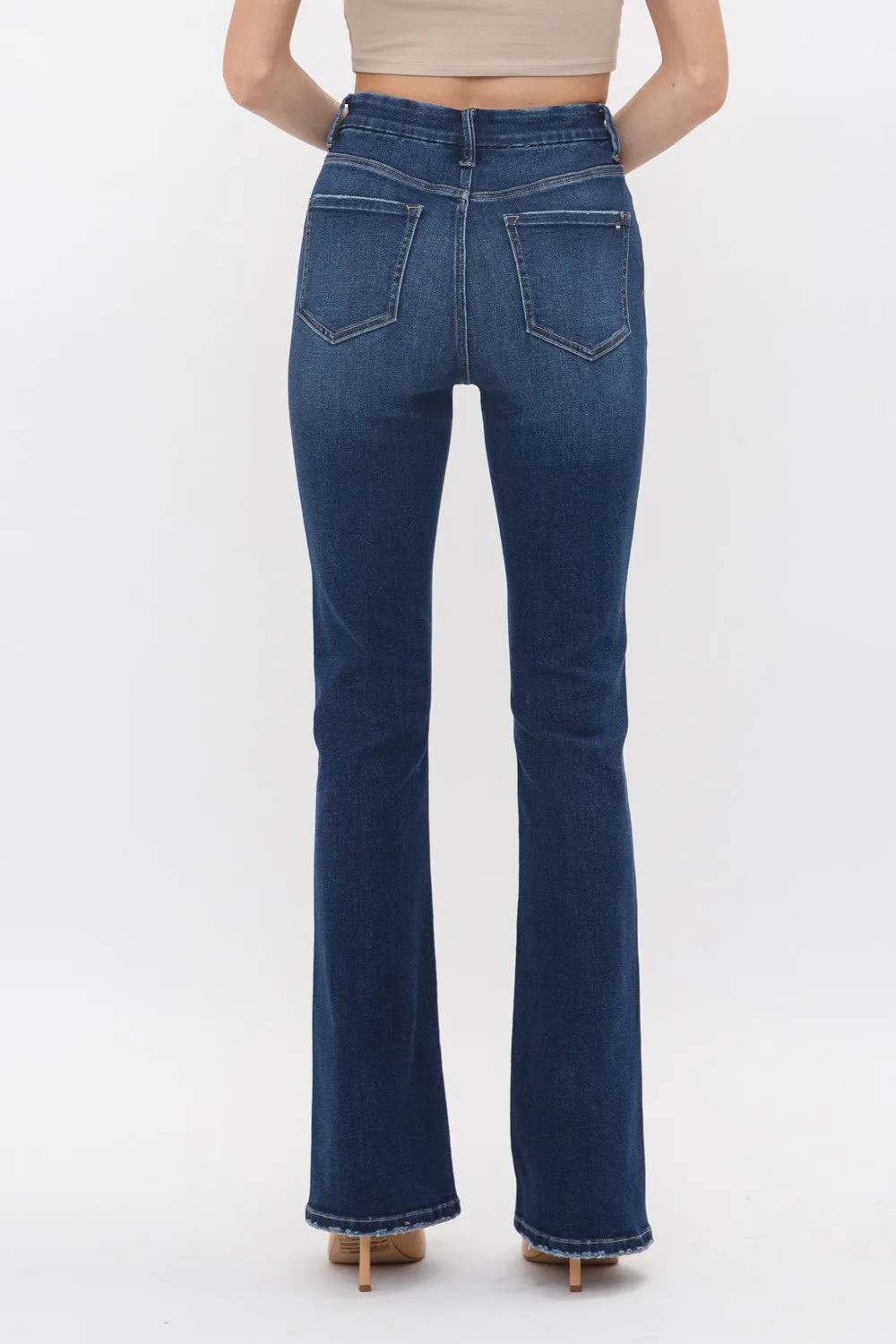 High Rise Bootcut Jeans