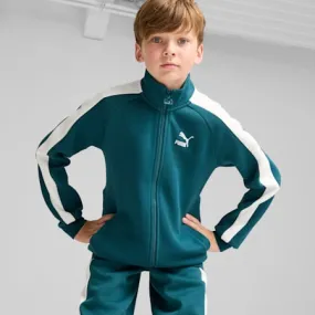 Iconic T7 Track Jacket - Boys 8-16 years | Cold Green | PUMA Shop All Puma | PUMA 