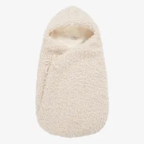 Ivory Sherpa Fleece Baby Nest (80cm)