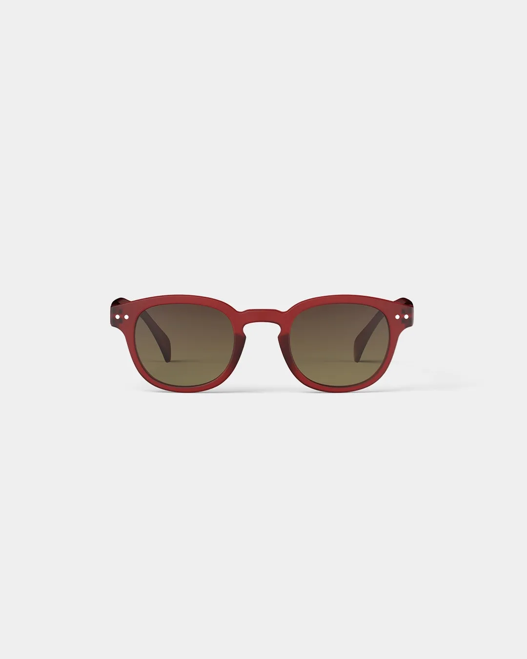 Izipizi Sunglasses #C - Crimson