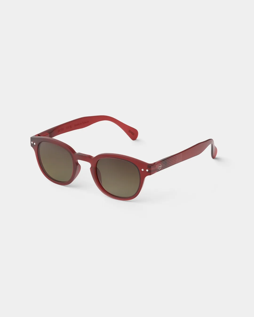 Izipizi Sunglasses #C - Crimson