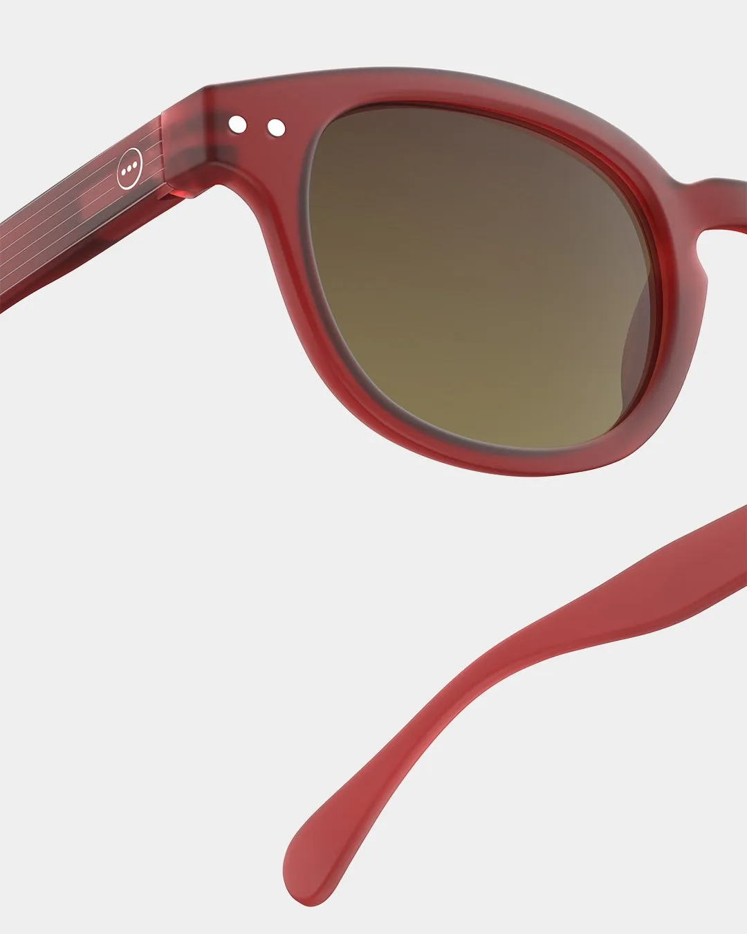 Izipizi Sunglasses #C - Crimson