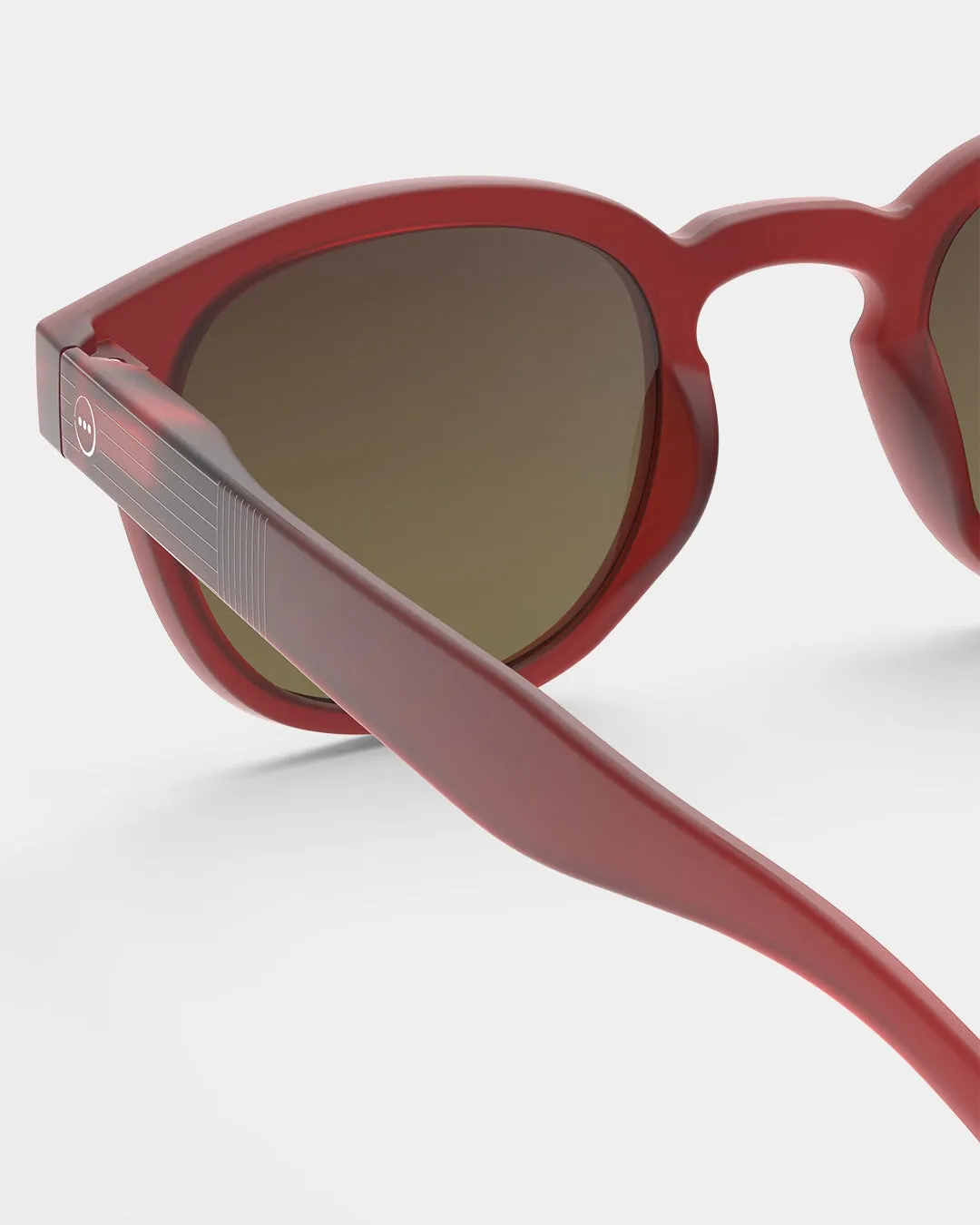 Izipizi Sunglasses #C - Crimson