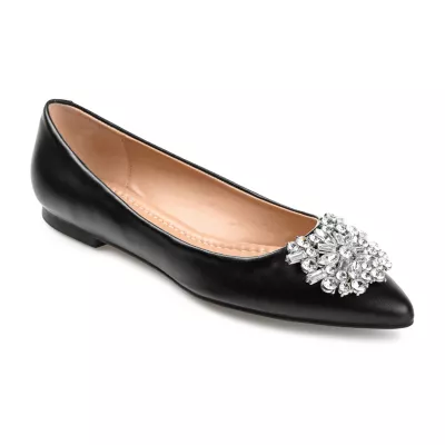 Journee Collection Womens Renzo Pointed Toe Ballet Flats