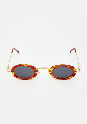 Journey Tortoiseshell Oval Sunglasses-